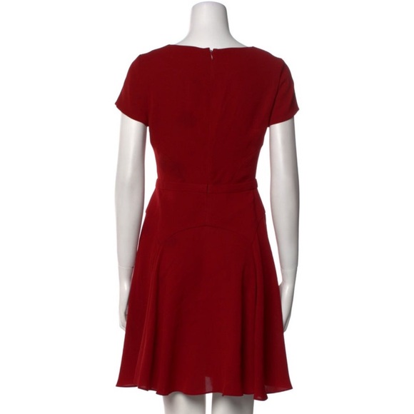 Diane Von Furstenberg Raizel Red Mini Dress - Picture 3 of 6